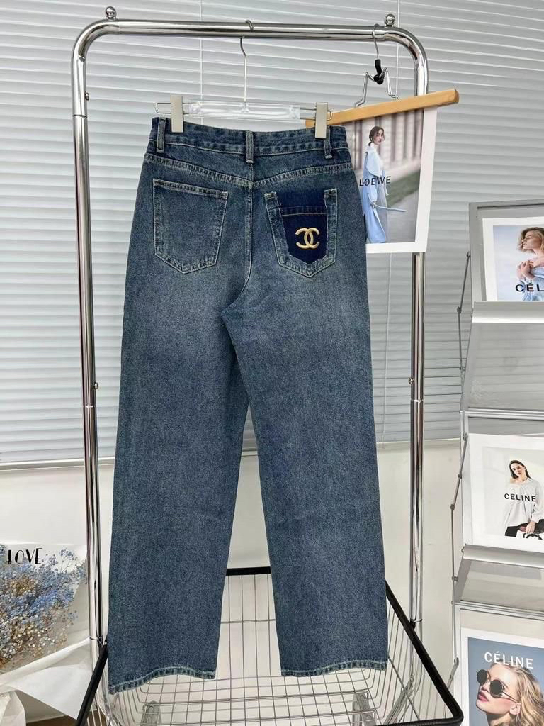 ДЖИНСЫ CHANEL детальное фото