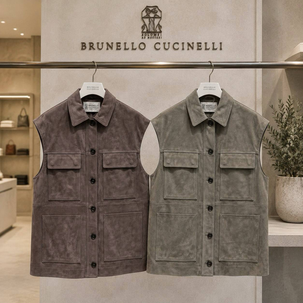 ЖИЛЕТ BRUNELLO CUCINELLI детальное фото