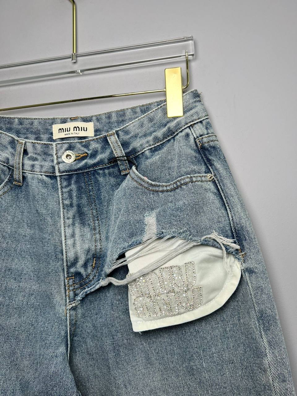 ДЖИНСЫ MIU MIU детальное фото