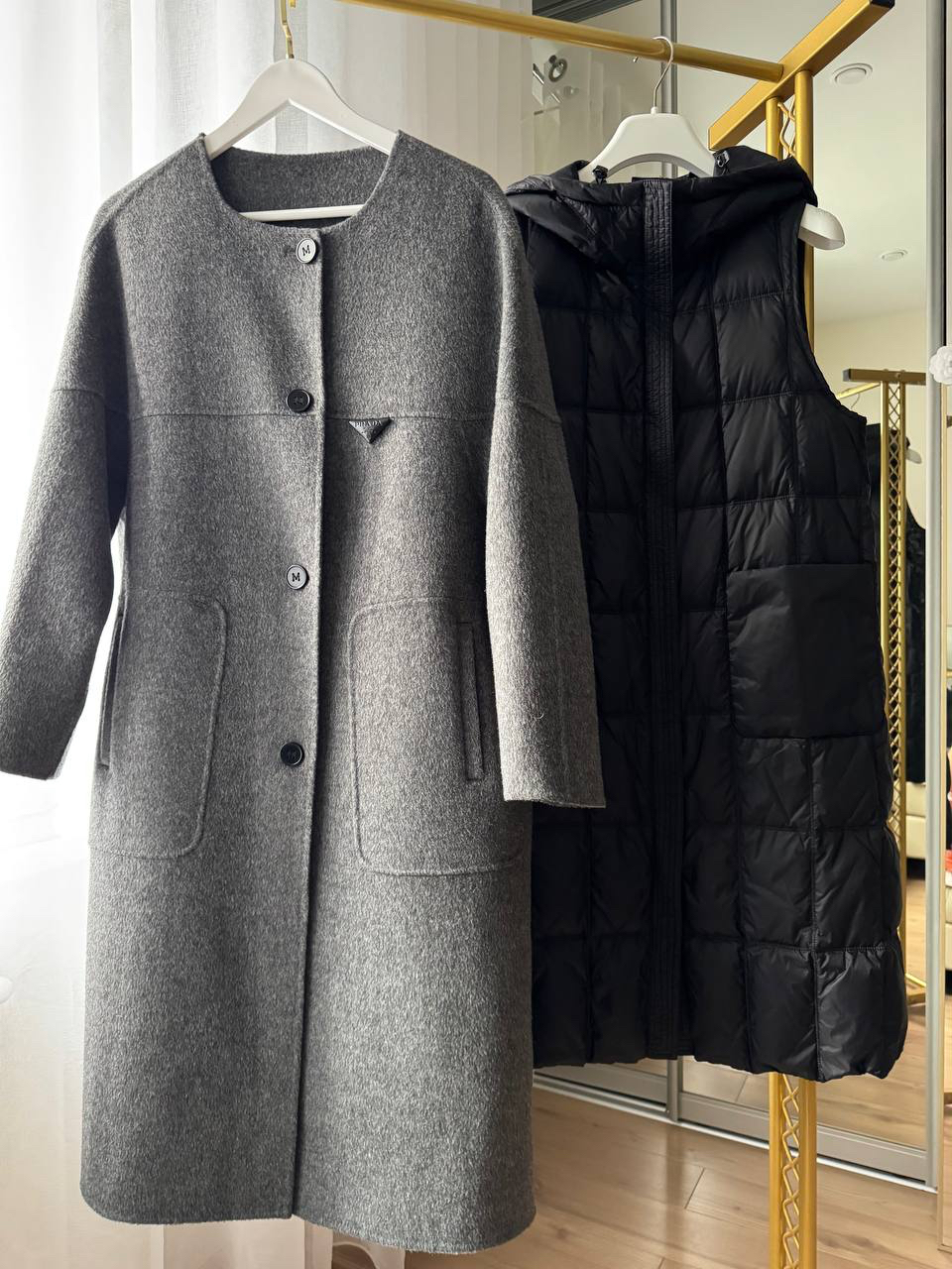 ПАЛЬТО PRADA детальное фото