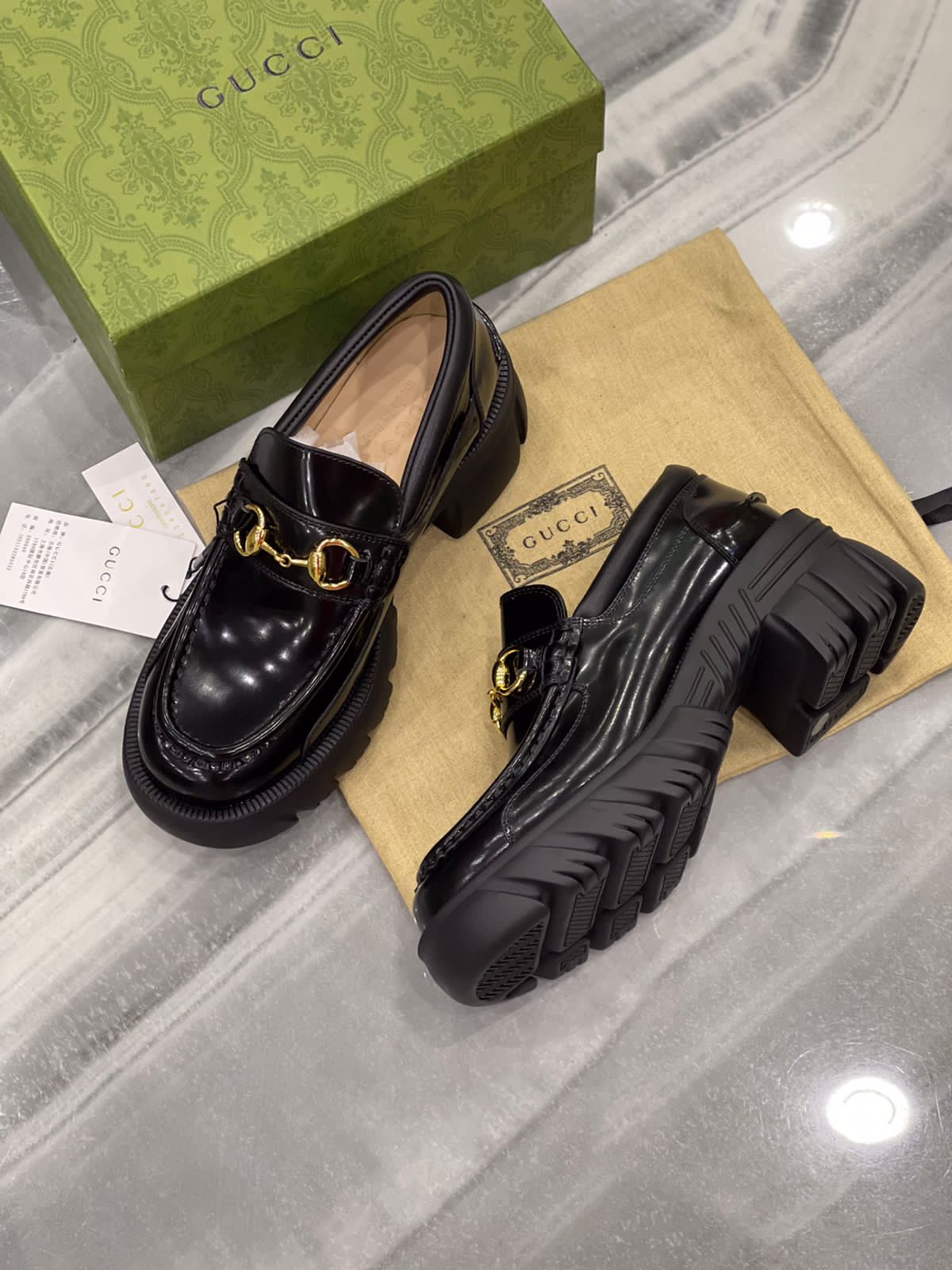 БОТИНКИ GUCCI детальное фото