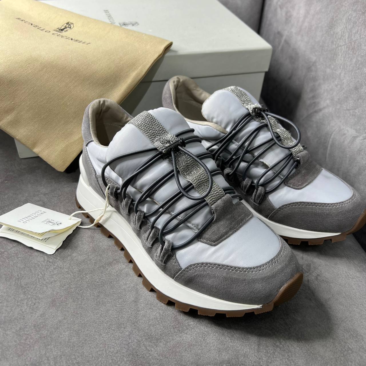 КРОССОВКИ BRUNELLO CUCINELLI детальное фото