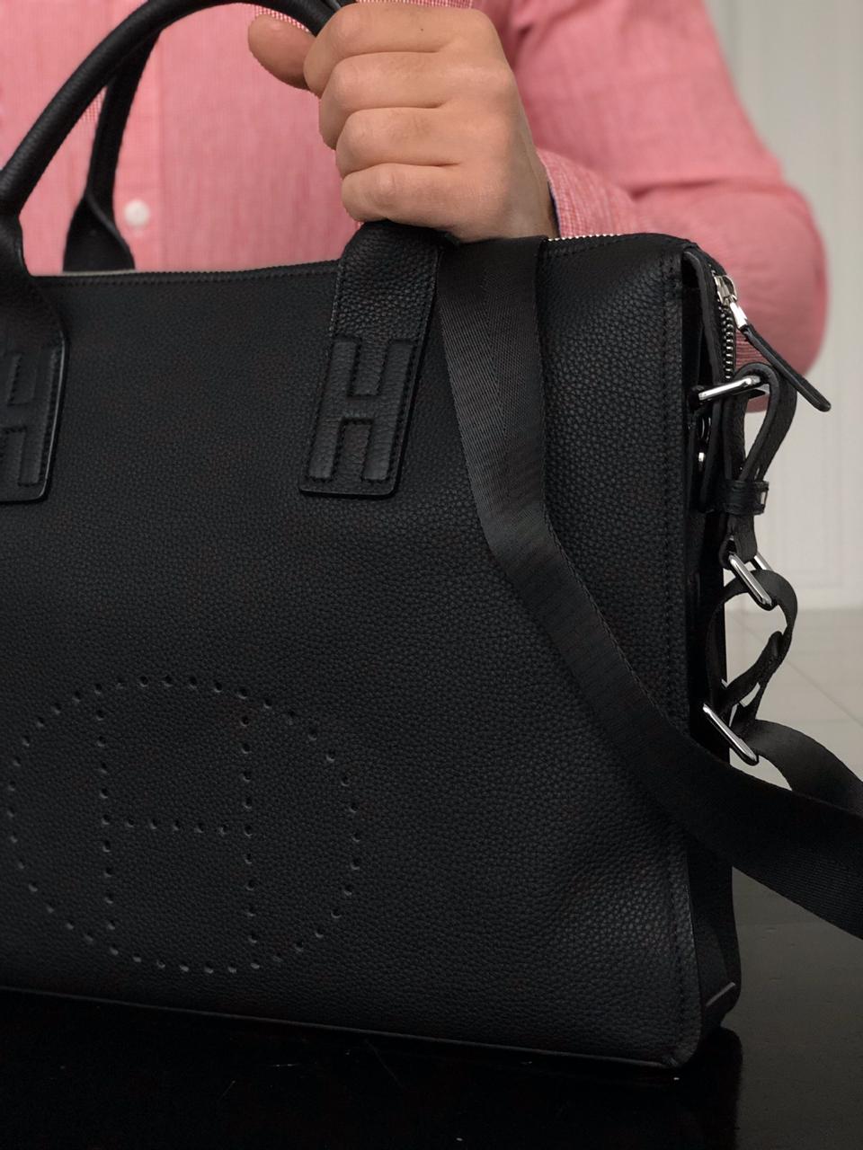 МУЖСКОЙ ПОРТФЕЛЬ HERMES детальное фото