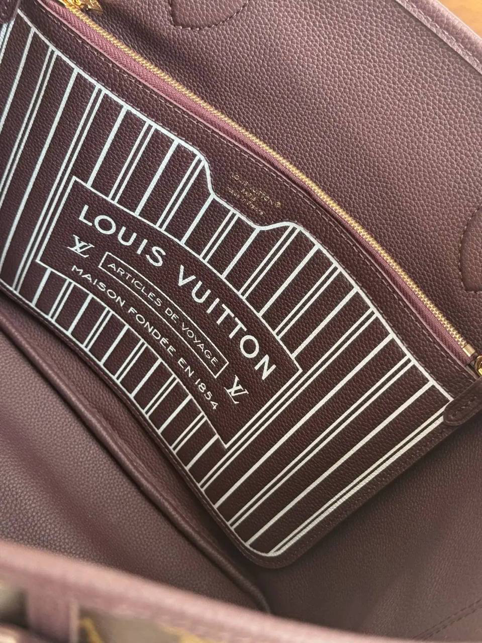 СУМКА LOUIS VUITTON NEVERFULL детальное фото