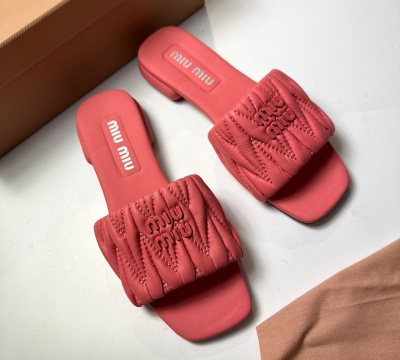 ШЛЕПКИ MIU MIU фото