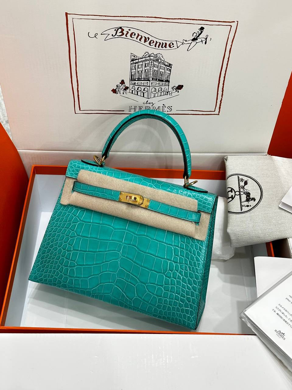 СУМКА HERMES KELLY 25 детальное фото