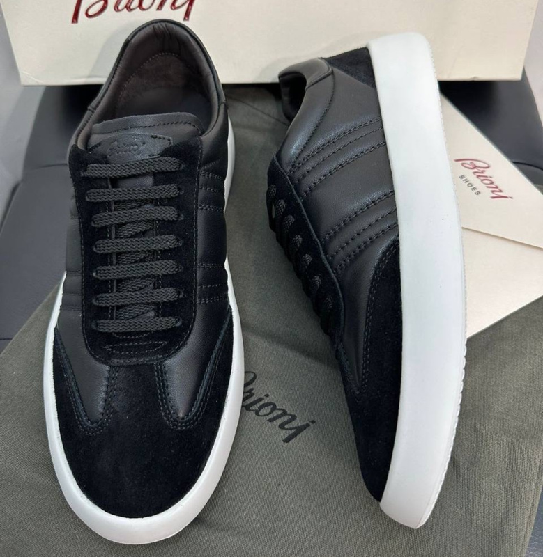 МУЖСКИЕ КРОССОВКИ BRIONI фото