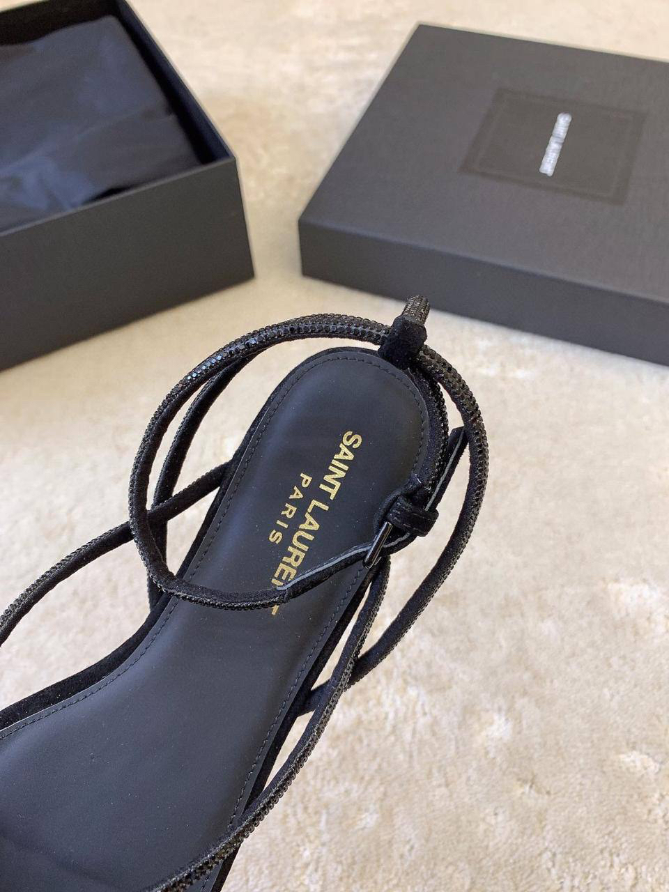 БОСОНОЖКИ SAINT LAURENT детальное фото