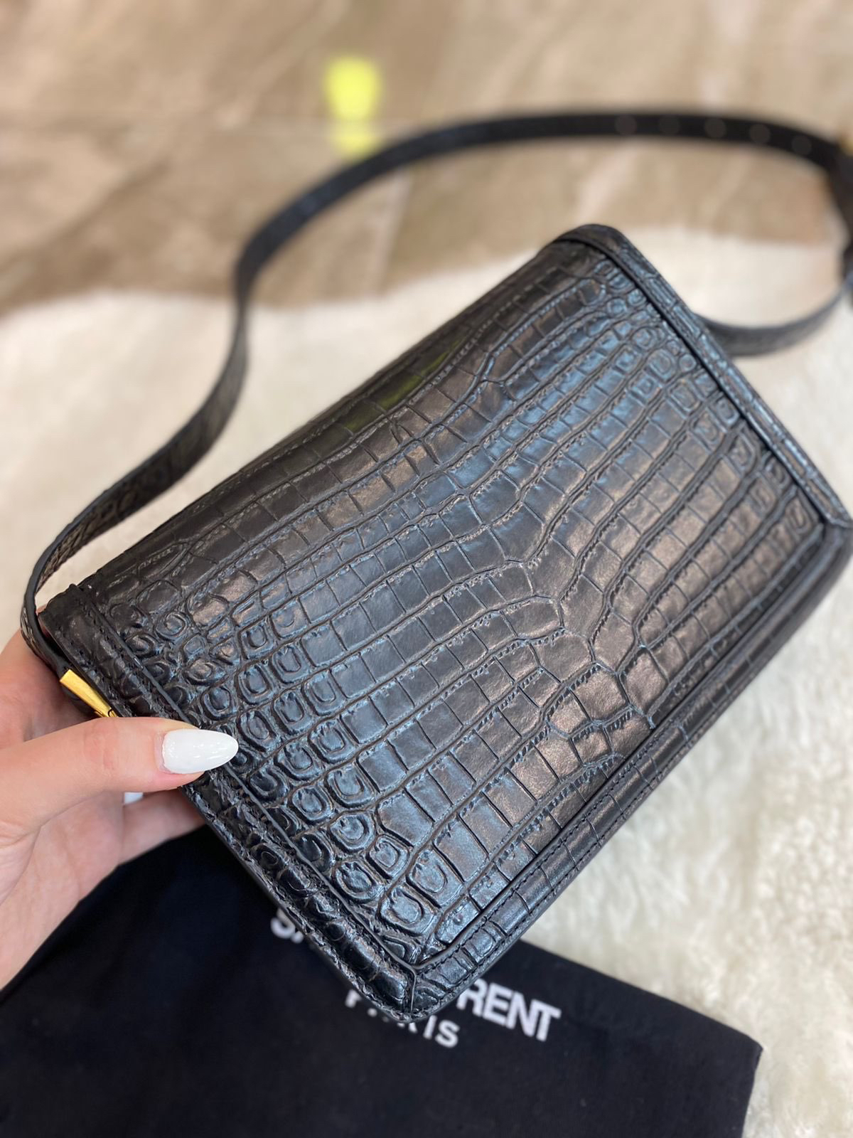 СУМКА SAINT LAURENT SOLFERINO детальное фото