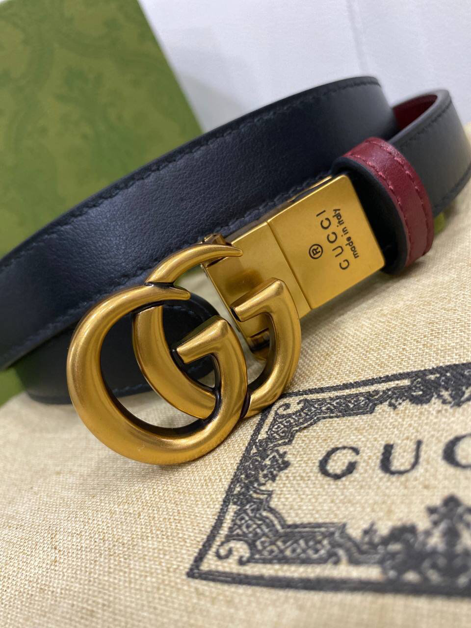 ЖЕНСКИЙ РЕМЕНЬ GUCCI детальное фото