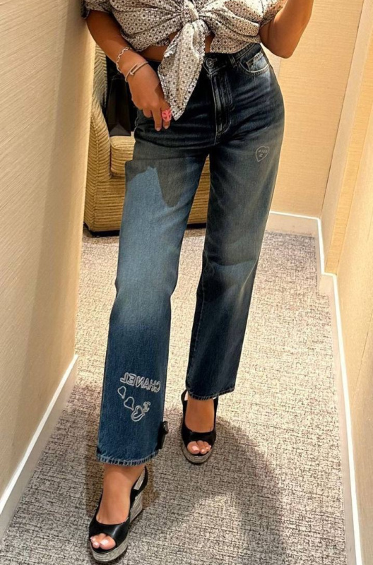 ДЖИНСЫ CHANEL фото