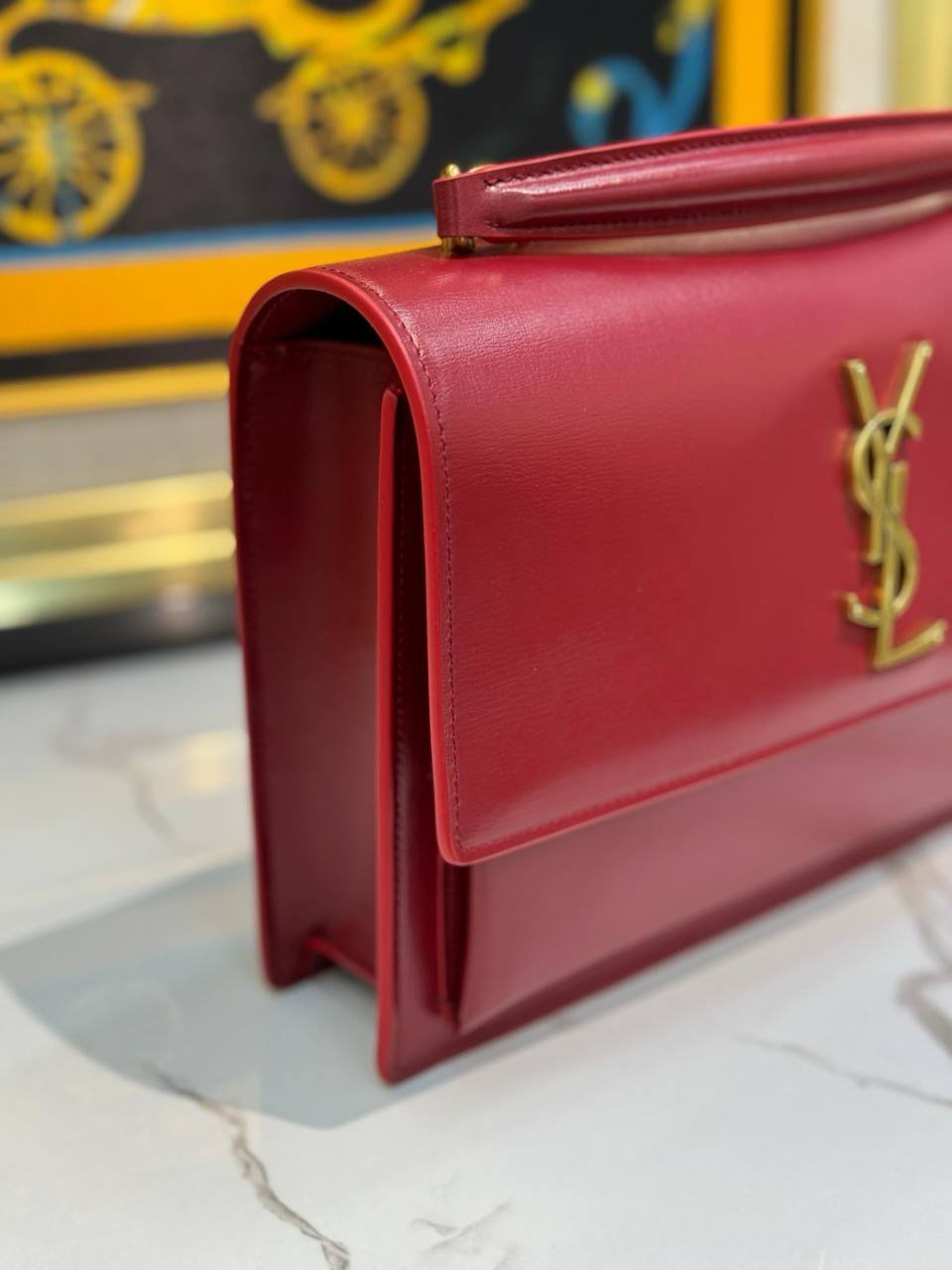 СУМКА SAINT LAURENT SUNSET MEDIUM детальное фото