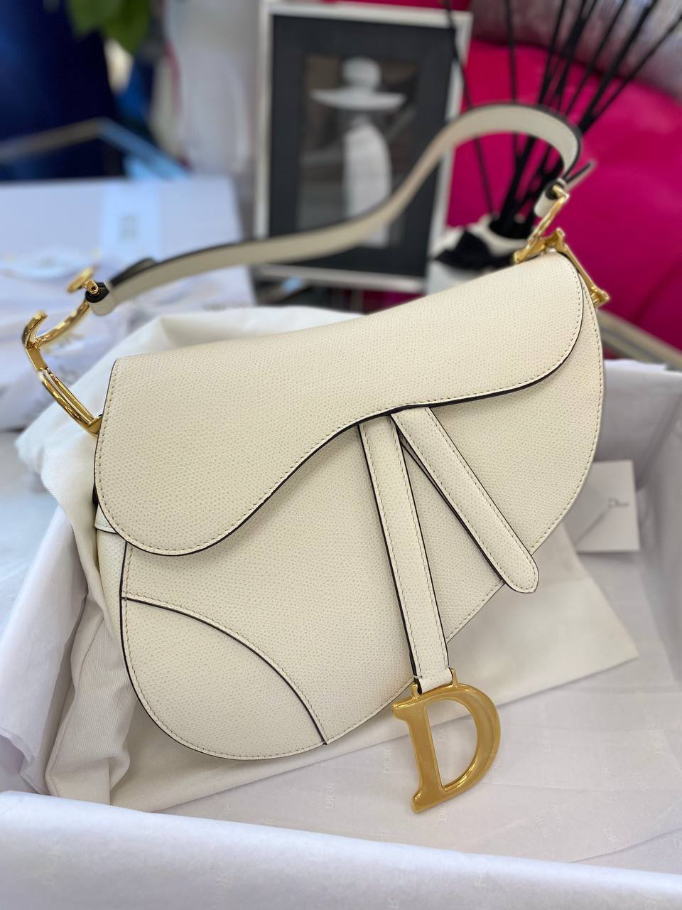 СУМКА DIOR SADDLE детальное фото