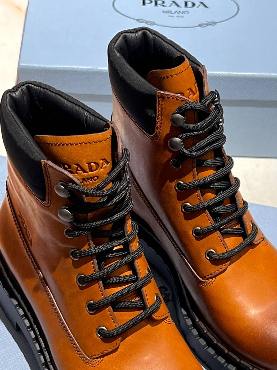 БОТИНКИ PRADA детальное фото