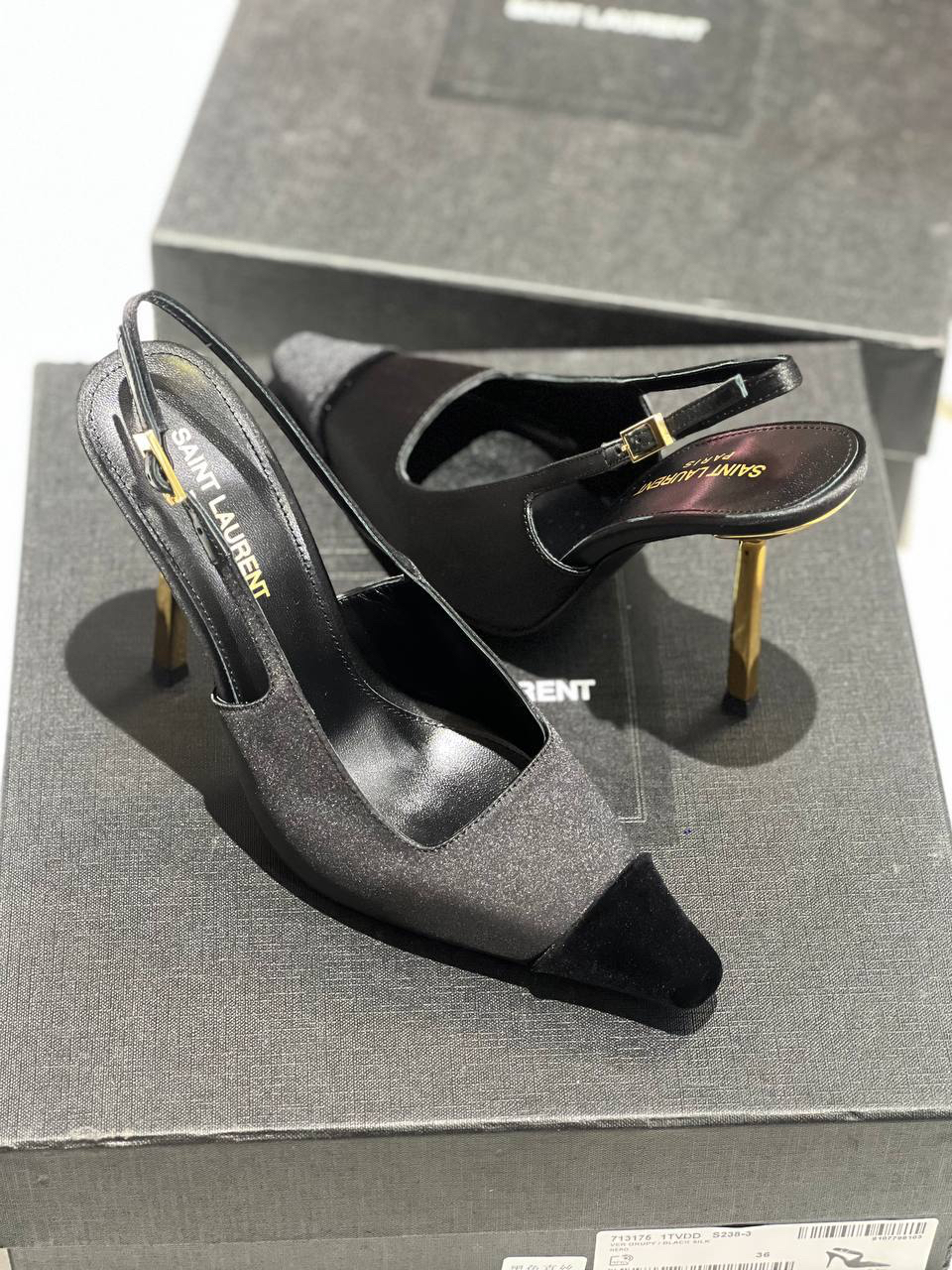 ТУФЛИ SAINT LAURENT детальное фото