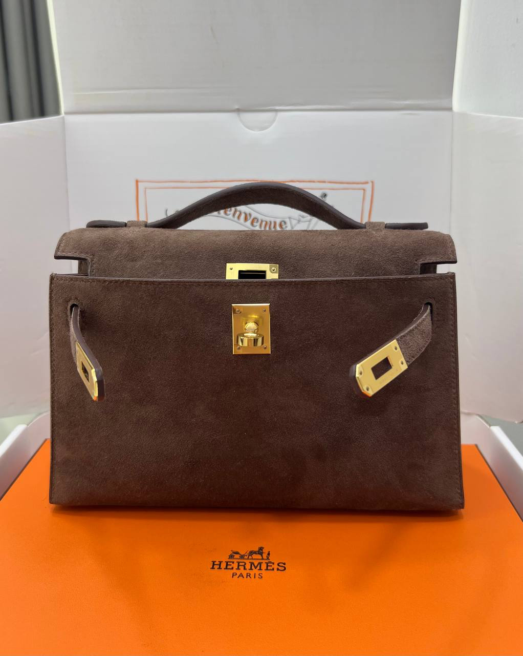 СУМКА HERMES KELLY POCHETTE детальное фото