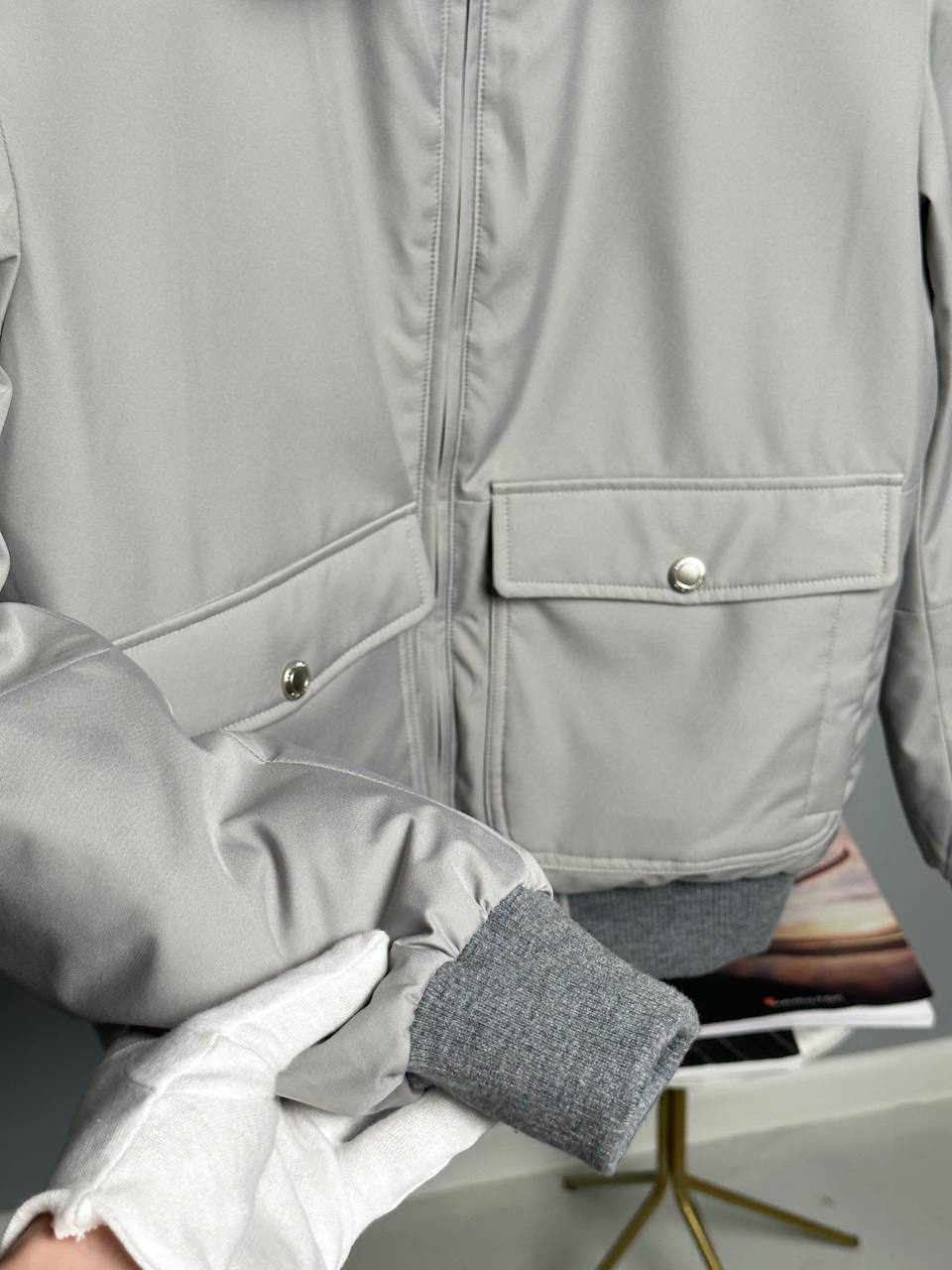 МУЖСКАЯ КУРТКА BRUNELLO CUCINELLI детальное фото