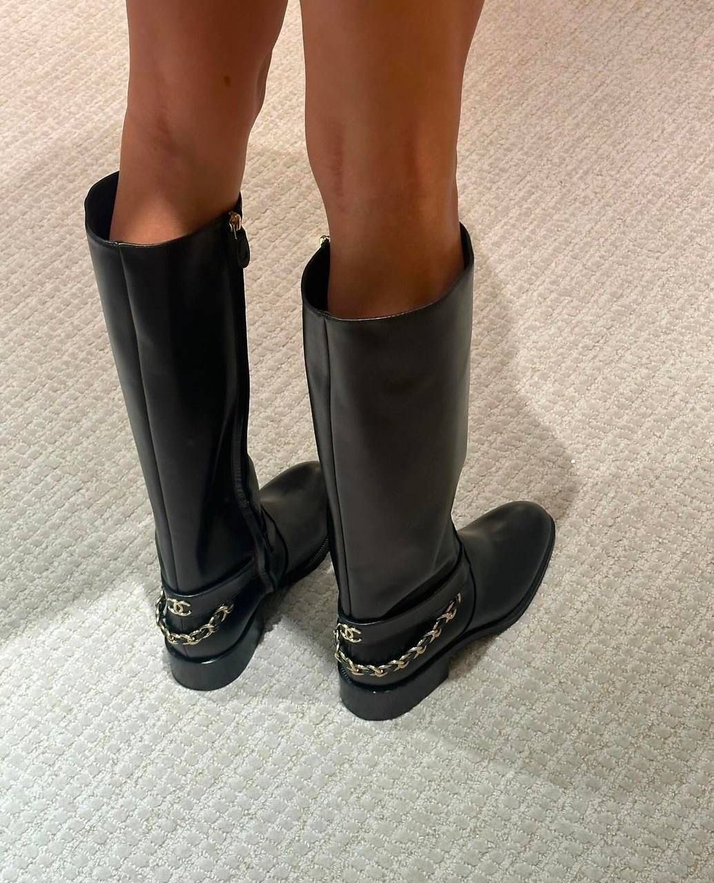 САПОГИ CHANEL детальное фото