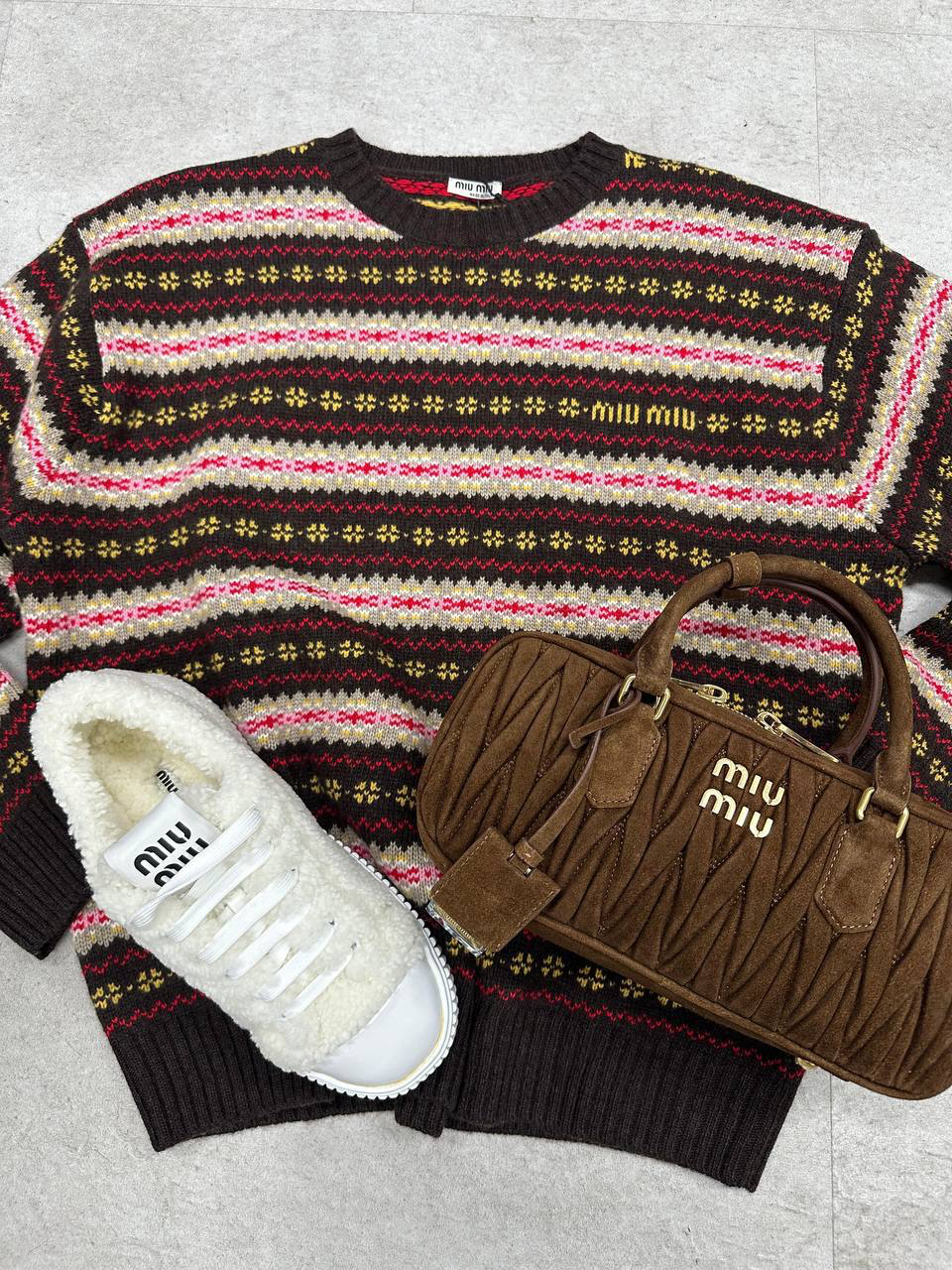 СВИТЕР MIU MIU детальное фото