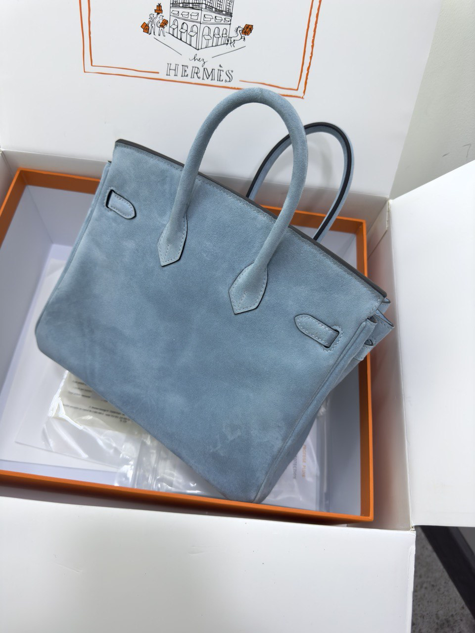 СУМКА HERMES BIRKIN 25 детальное фото