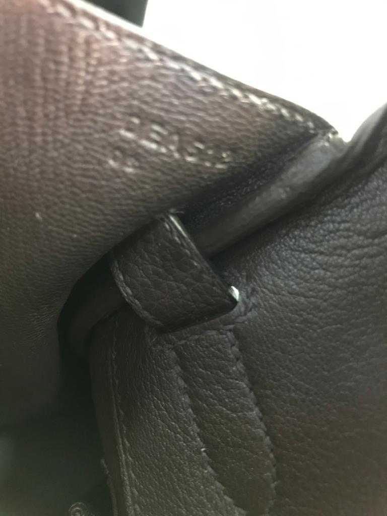 СУМКА HERMES BIRKIN 30 Ручная работа детальное фото