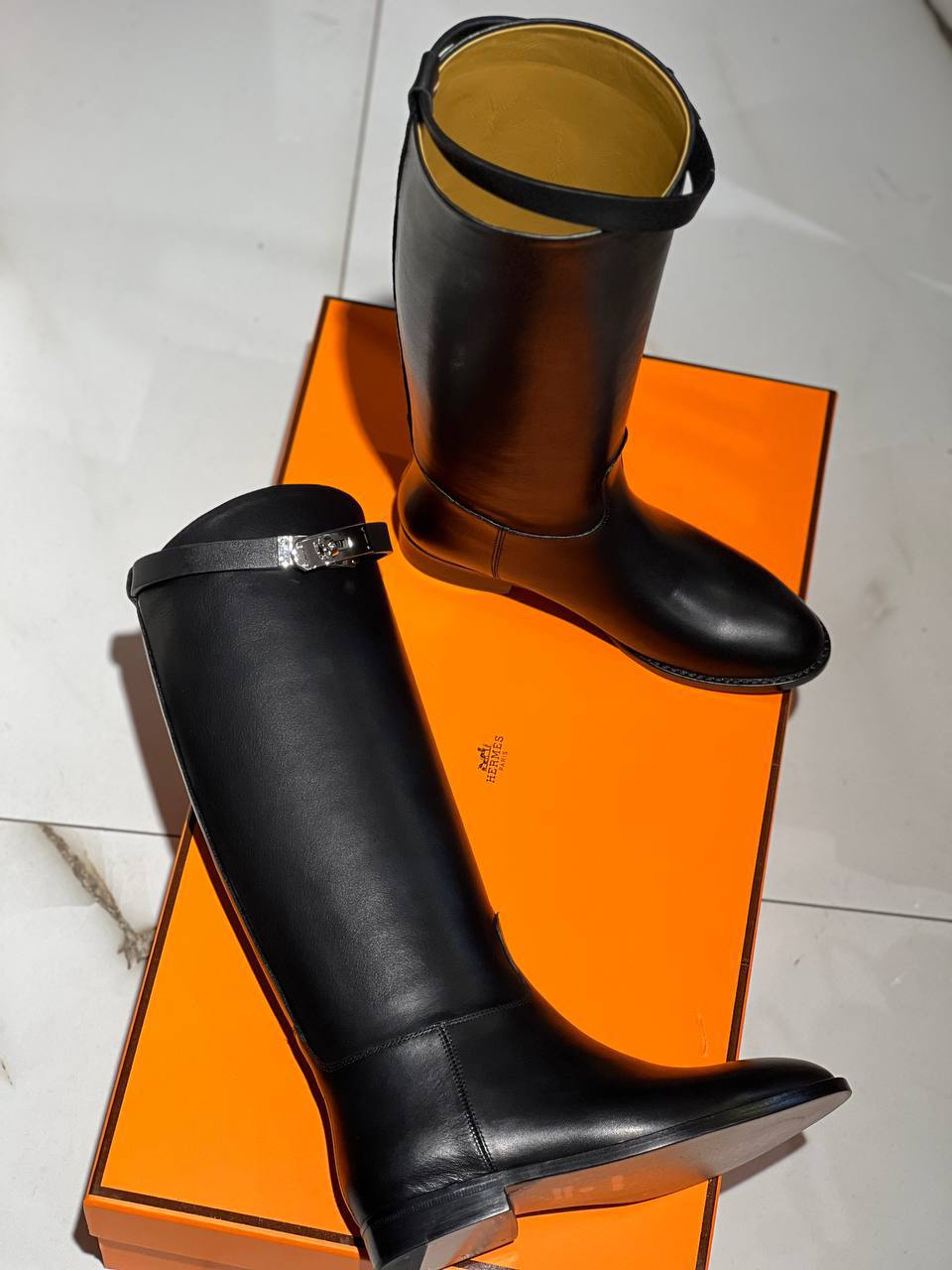 САПОГИ HERMES детальное фото