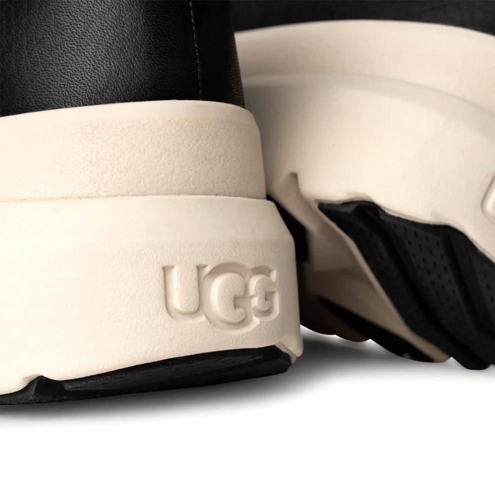МУЖСКИЕ УГГИ UGG MEMS TASMAN HYBRID LEATHER BLACK детальное фото