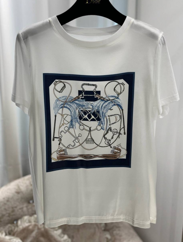 ФУТБОЛКА HERMES фото