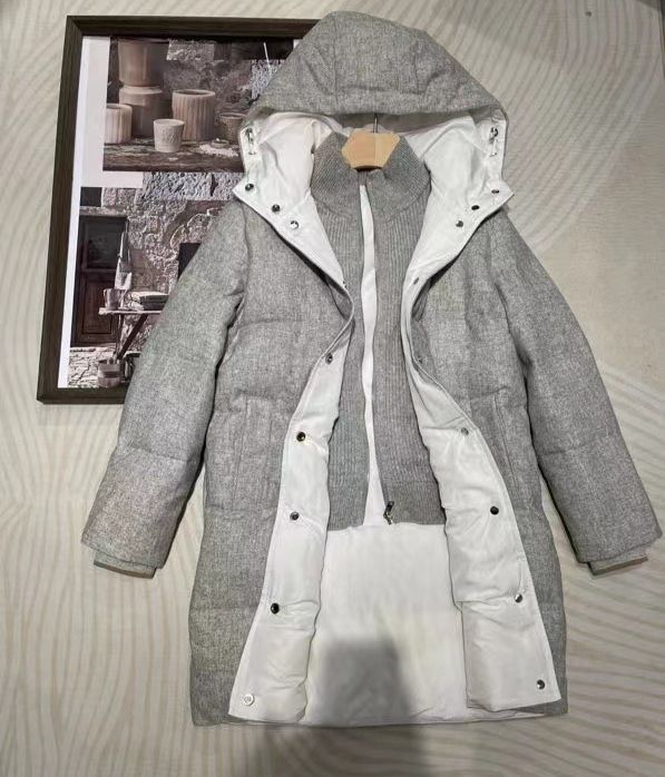 ПУХОВИК BRUNELLO CUCINELLI детальное фото