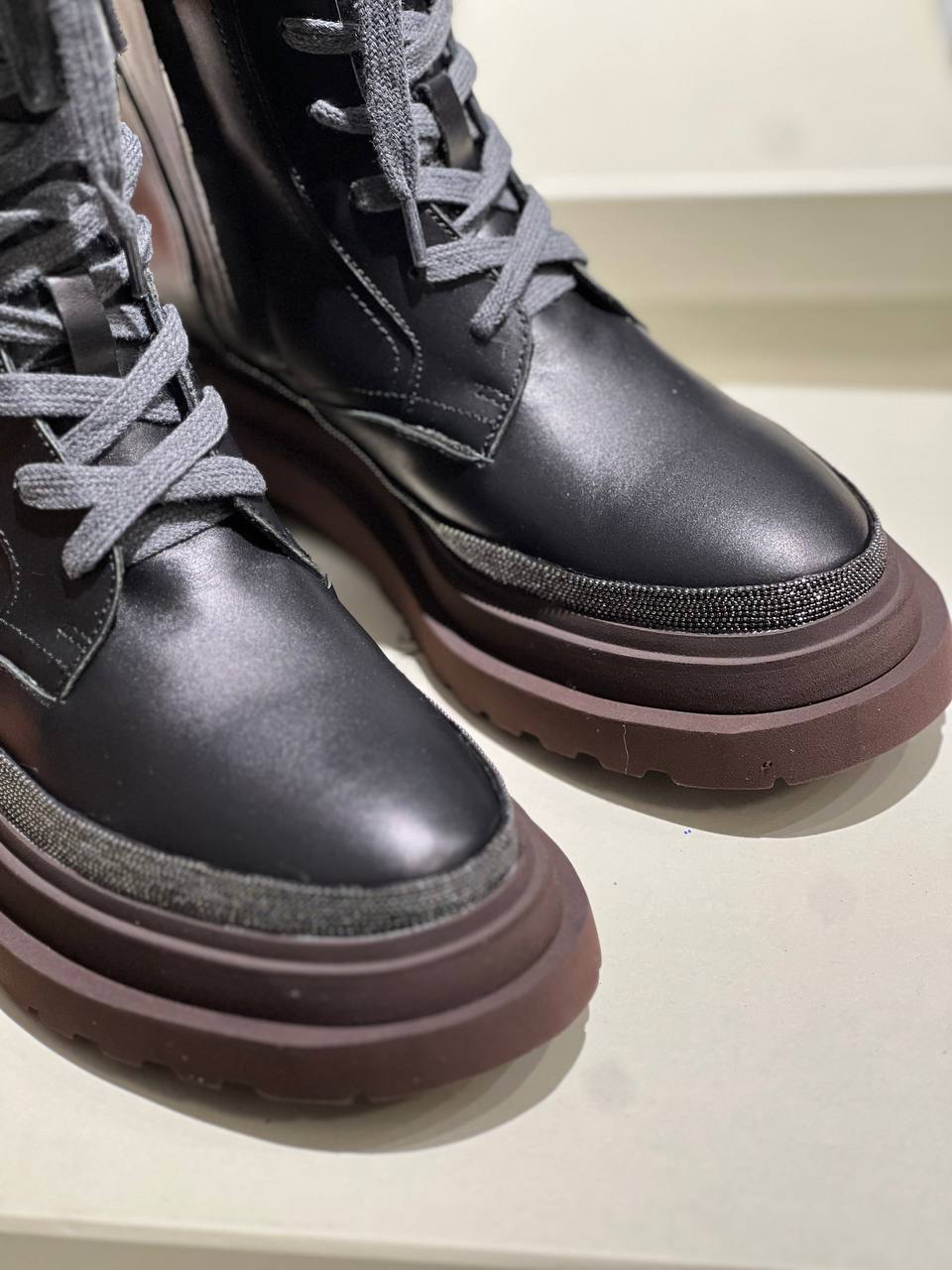 БОТИНКИ BRUNELLO CUCINELLI детальное фото