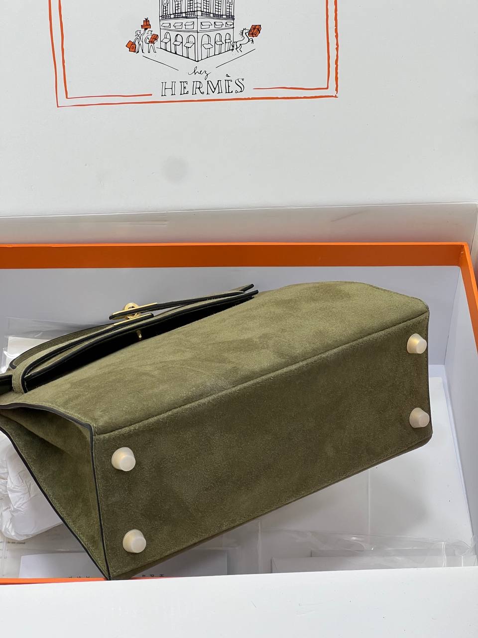 СУМКА HERMES KELLY 25 детальное фото