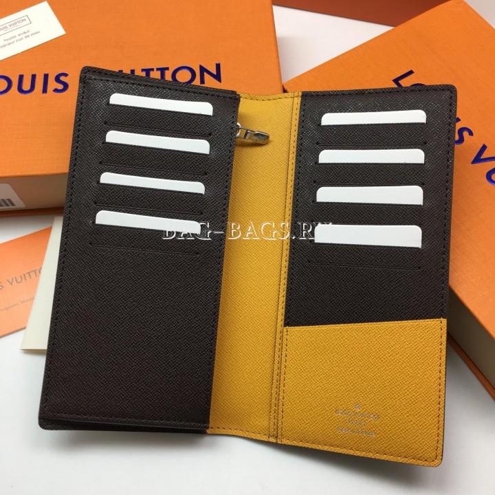 МУЖСКОЙ БУМАЖНИК LOUIS VUITTON BRAZZA детальное фото