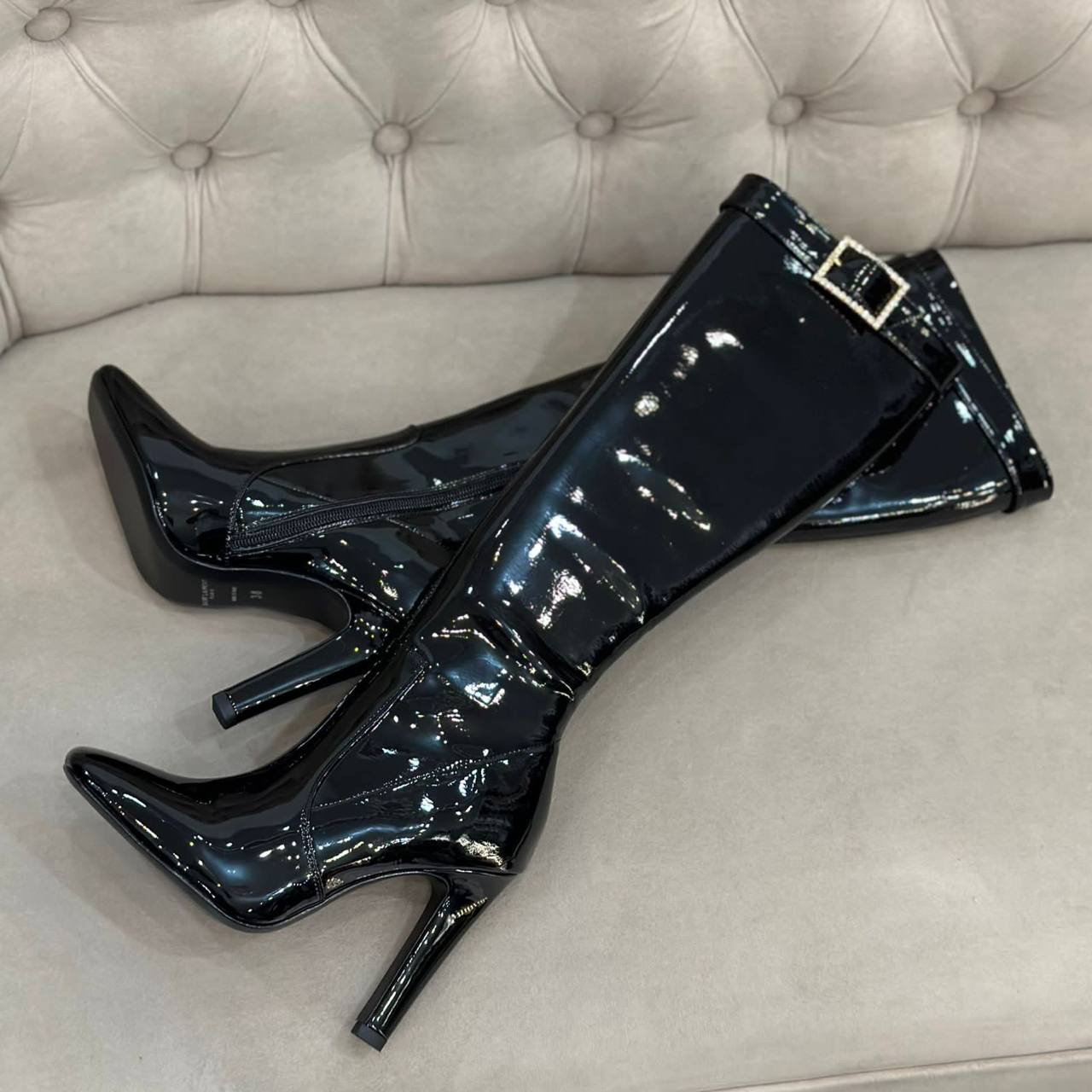 САПОГИ SAINT LAURENT детальное фото