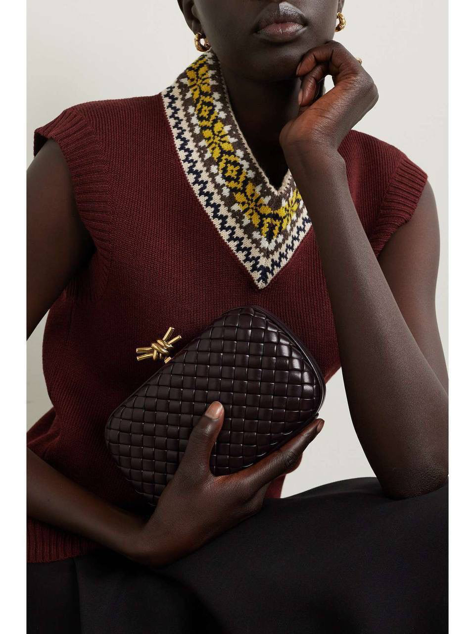 КЛАТЧ BOTTEGA VENETA детальное фото
