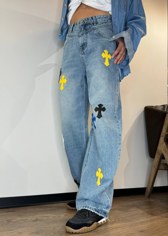 ДЖИНСЫ CHROME HEARTS фото