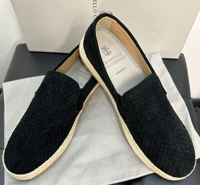 МУЖСКИЕ ЭСПАДРИЛЬИ BRUNELLO CUCINELLI фото