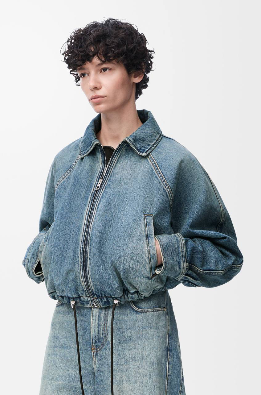 КУРТКА ДЖИНСОВКА LOEWE детальное фото