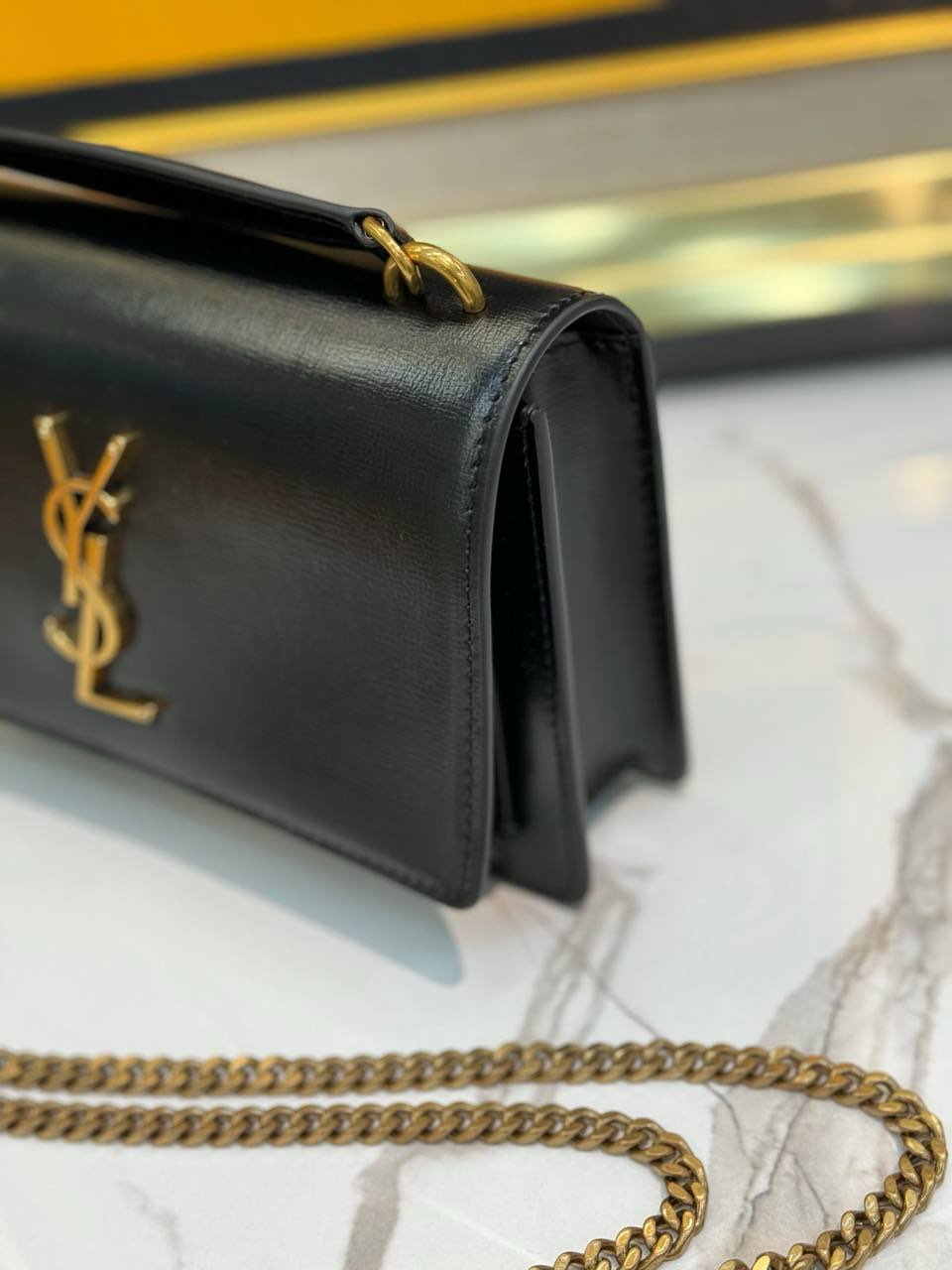 СУМКА SAINT LAURENT SUNSET CHAIN детальное фото