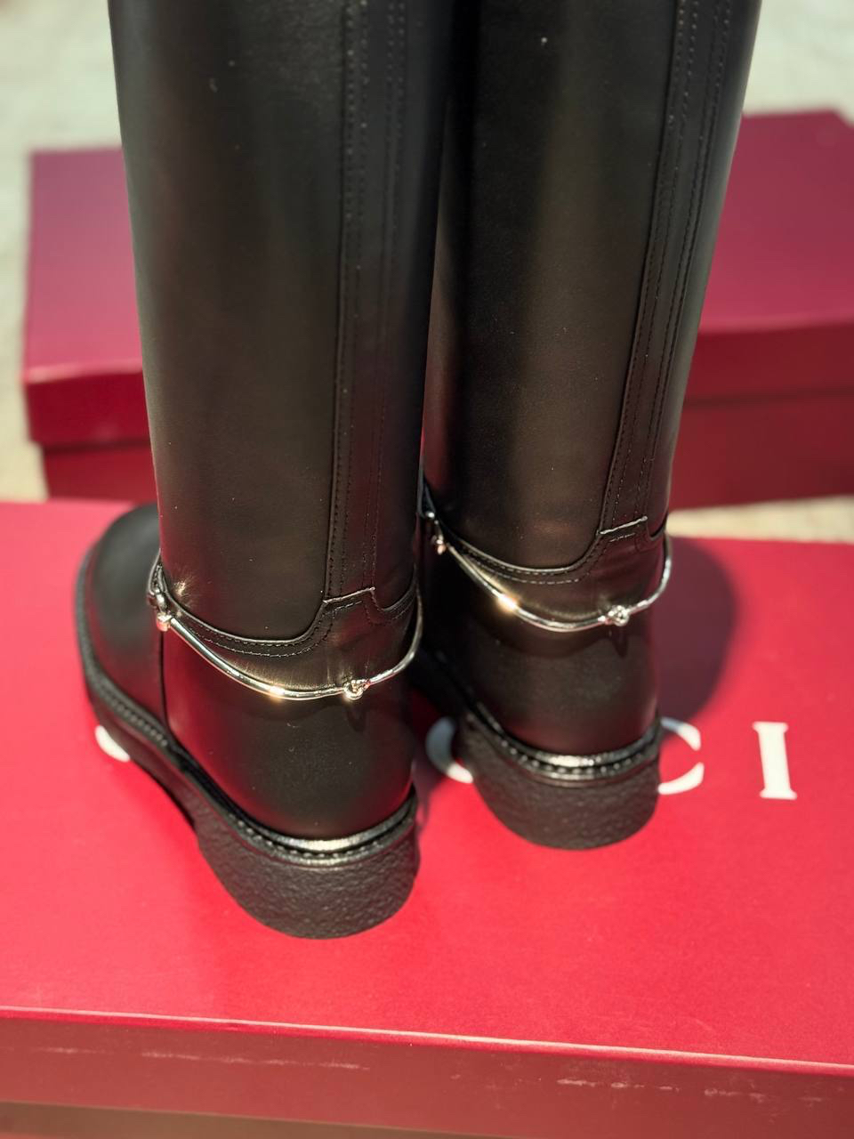 САПОГИ GUCCI детальное фото