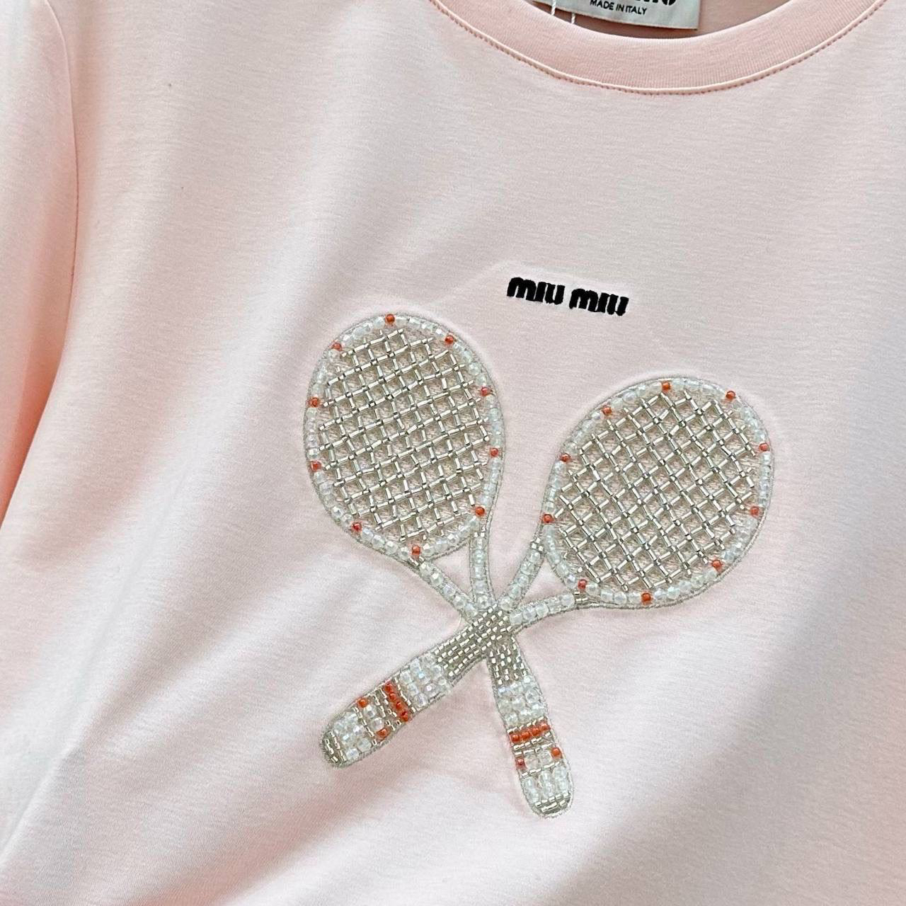 ФУТБОЛКА MIU MIU детальное фото