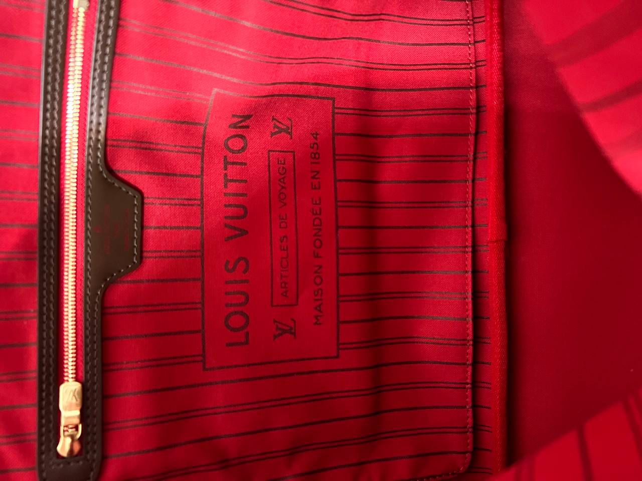 Сумка Louis Vuitton Neverfull GM детальное фото