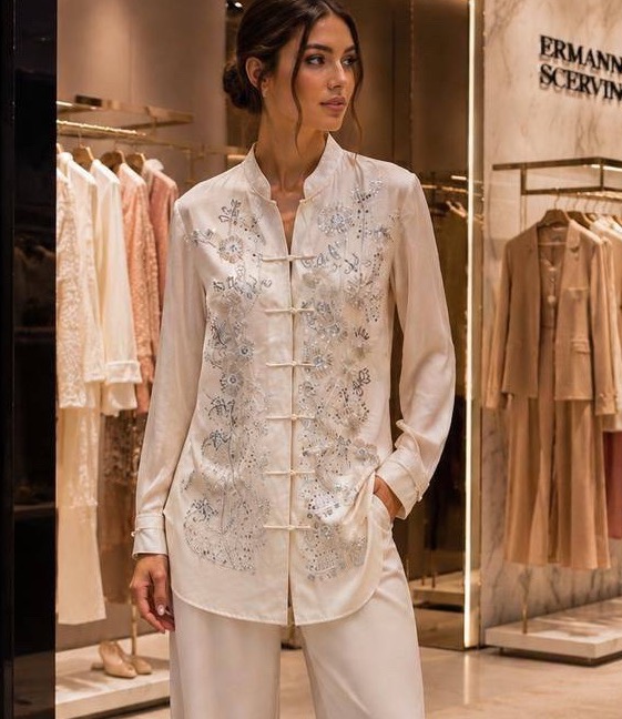 РУБАШКА ERMANNO SCERVINO фото