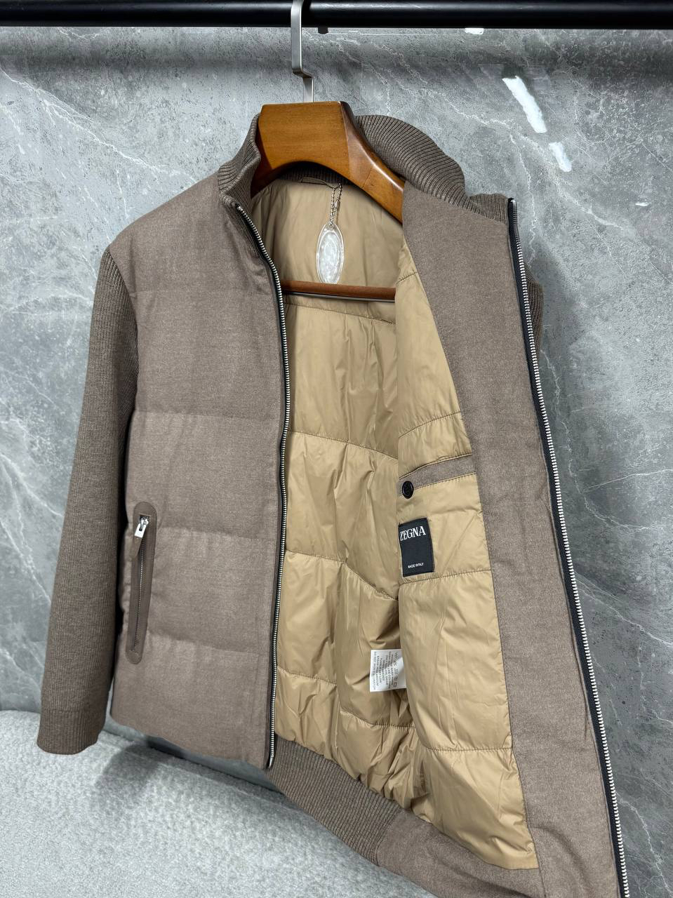 МУЖСКАЯ КУРТКА ZEGNA детальное фото