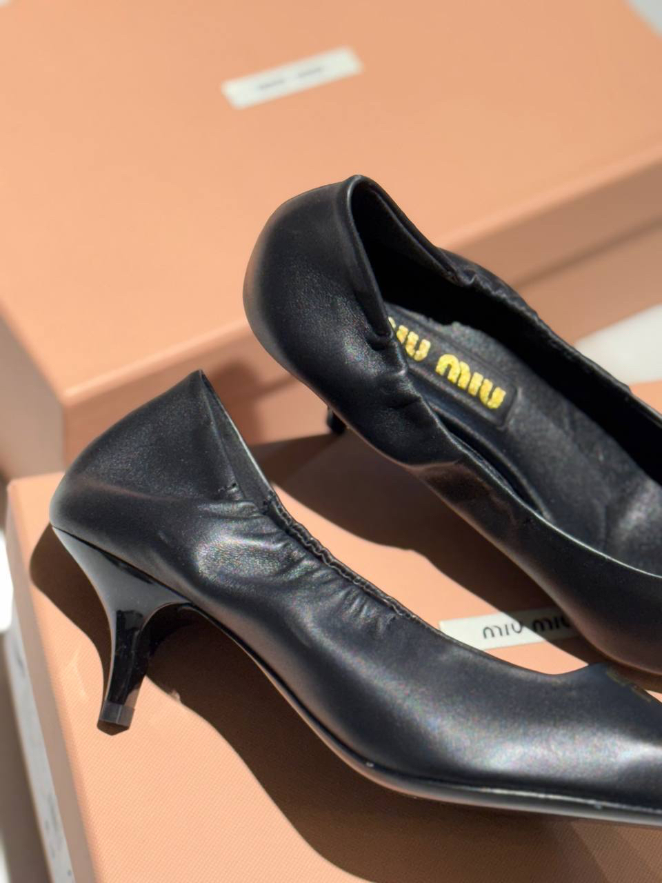 ТУФЛИ MIU MIU детальное фото