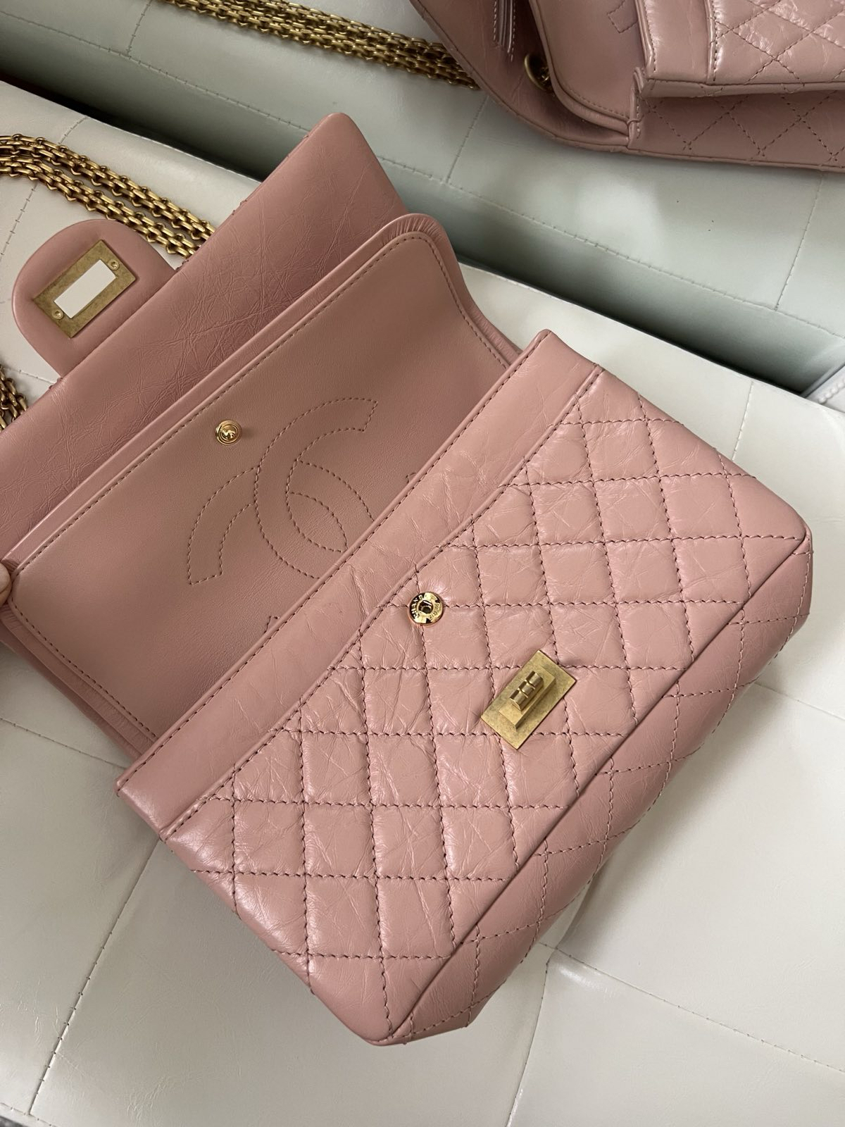 СУМКА CHANEL VINTAGE 25 см детальное фото