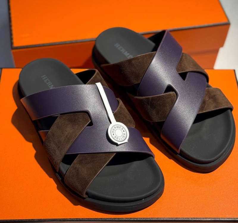 ШЛЕПКИ HERMES фото