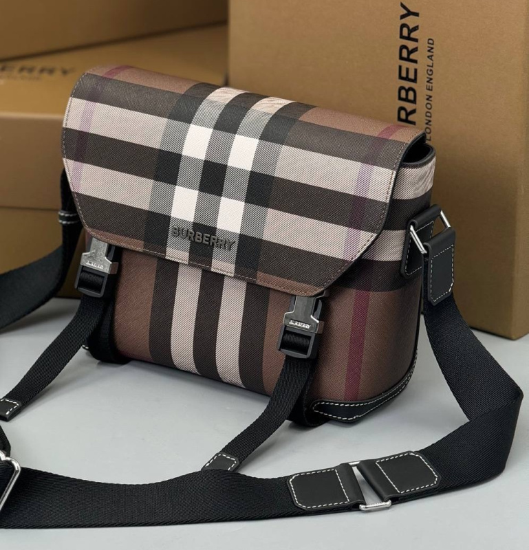 МУЖСКАЯ СУМКА МЕССЕНДЖЕР BURBERRY фото