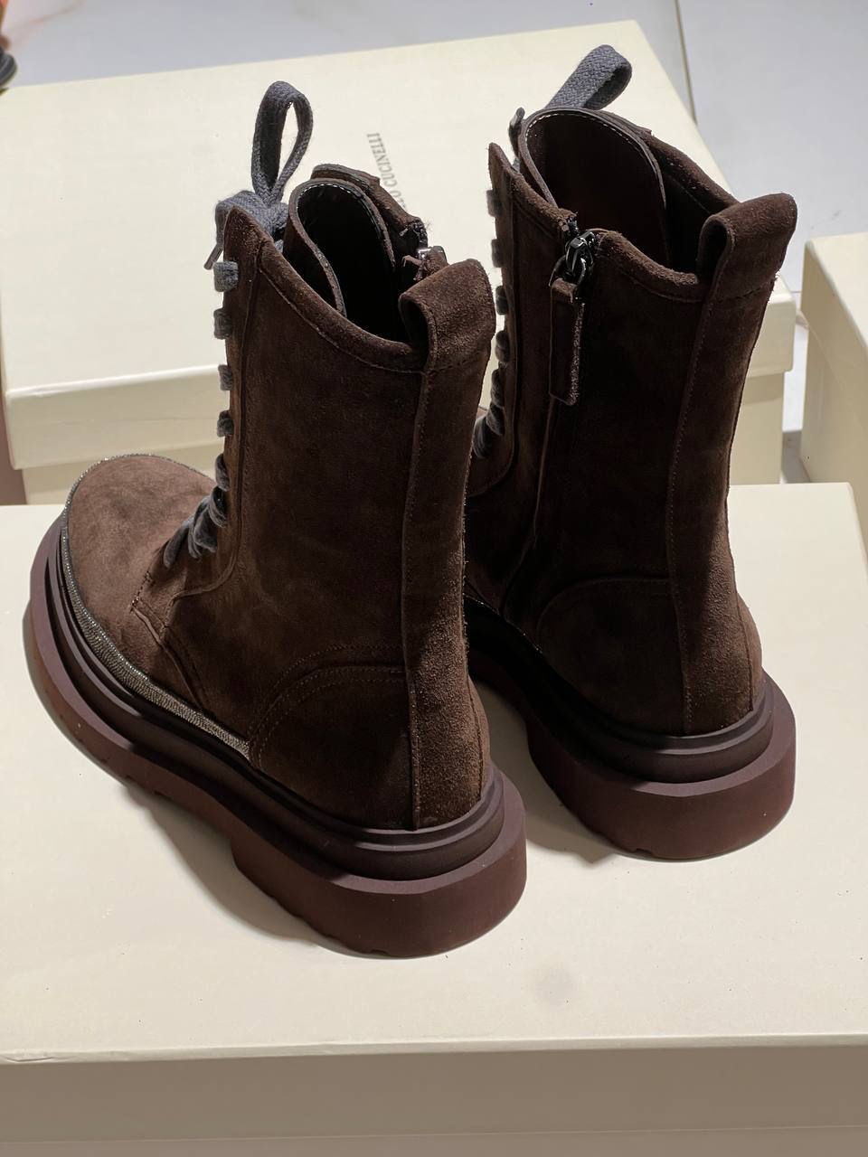 БОТИНКИ BRUNELLO CUCINELLI детальное фото