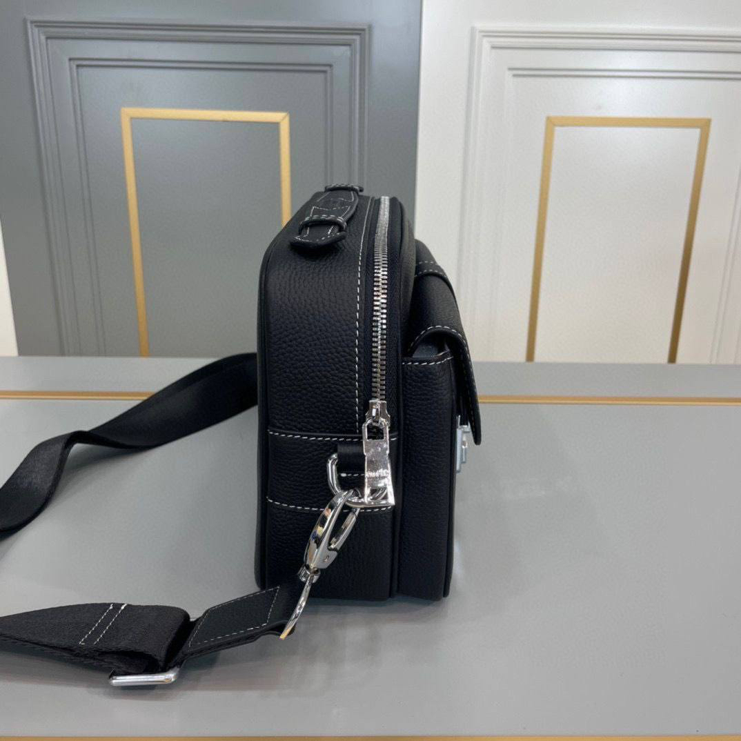 МУЖСКАЯ СУМКА МЕССЕНДЖЕР HERMES детальное фото