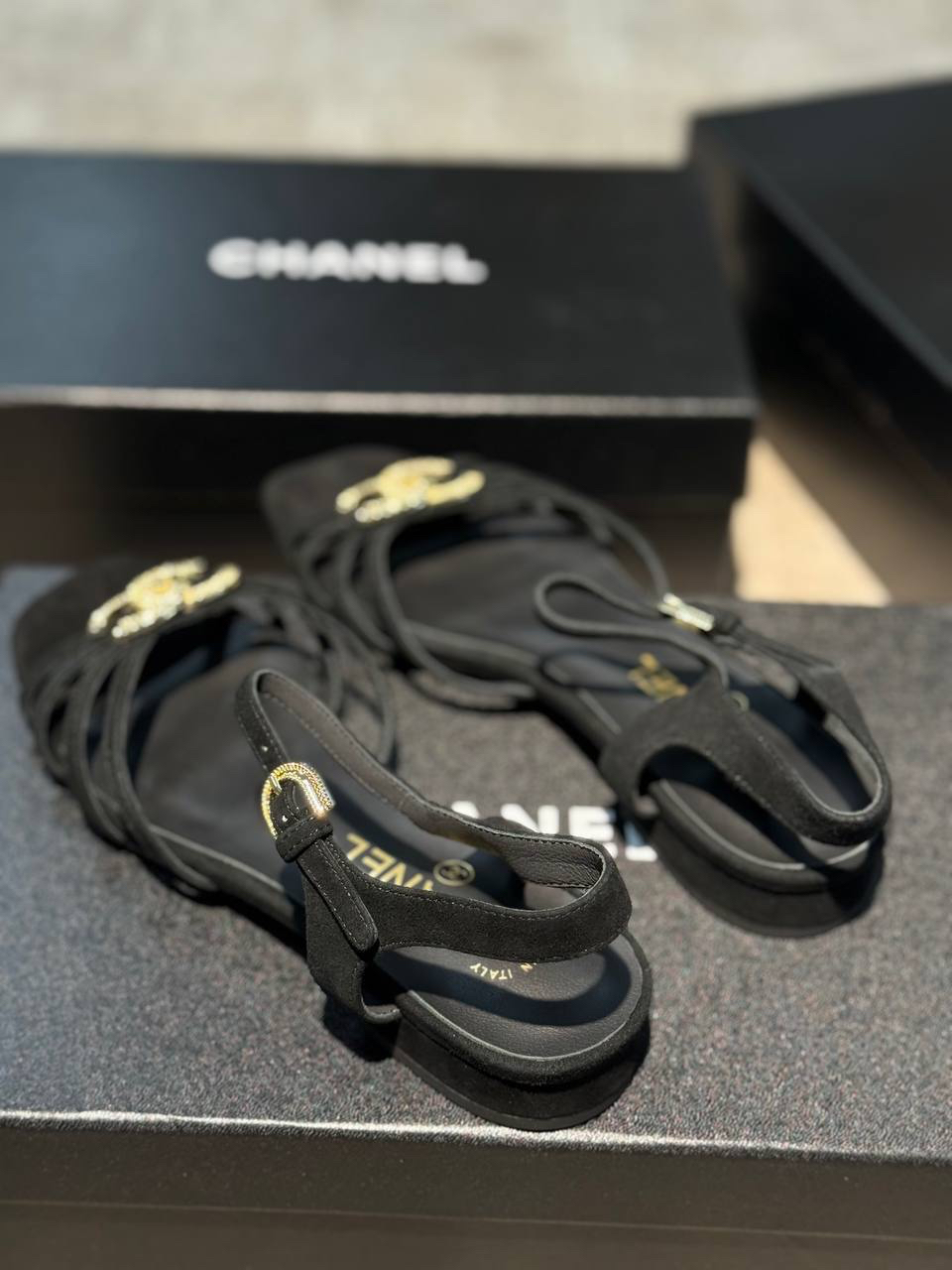 БОСОНОЖКИ CHANEL детальное фото